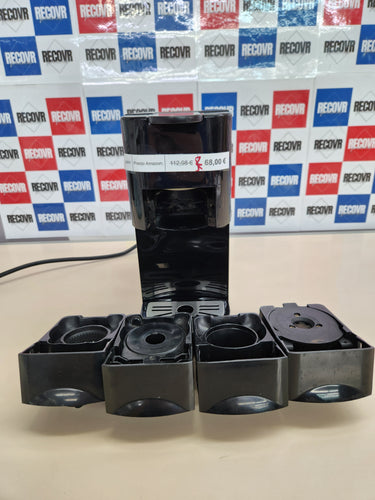 Cafetera 19 bares multicápsulas,1450W, 800ml adaptadores para cápsulas Nespresso, Dolce Gusto, Lavazza a Modo Mio, monodosis ESE y café molido, 19 bares, depósito de agua extraíble Princess 249451